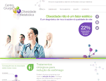 Tablet Screenshot of obesidadeemetabolica.com.br